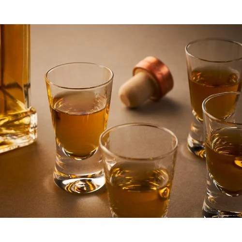 Zoom sur ZiVie, Pack 6 Verres à Shot Liqueur Cocktail