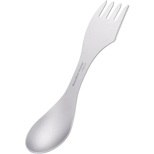 Couverts Titane 3 en 1, Spork, Fourchette, Cuillère - Vue principale