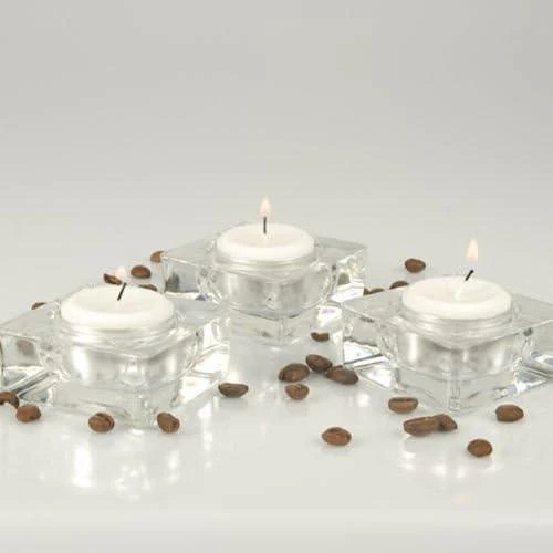 Zoom sur Bougies PAPSTAR 38 mm blanches, qualité supérieure