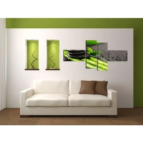 Détail de Tableaux Lin Spa, Lot 4, Visario 6527, Décoration