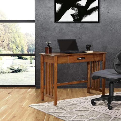 Détail de Bureau Osp Designs Sierra, Finition Frêne, Écriture
