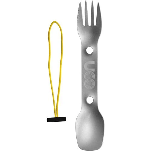 UCO Spork Utility, Titane, Argent, Multifonctionnel - Vue principale