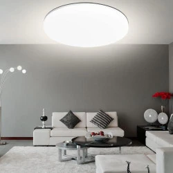 Plafonnier LED 18W, 1800LM, Étanche IP54, Design Rond