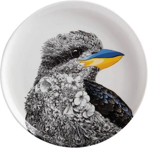 Assiette Porcelaine Martin Chasseur Géant Multicolores - Vue principale
