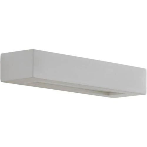 Applique Murale Matteo Moderne, Blanc Plâtre, E14, Luminaire - Vue principale