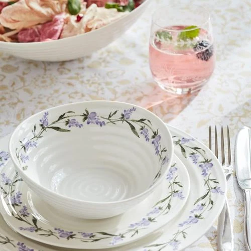 Détail de Assiettes plates Lavandula, lot 4, Portmeirion, Sophie Conran