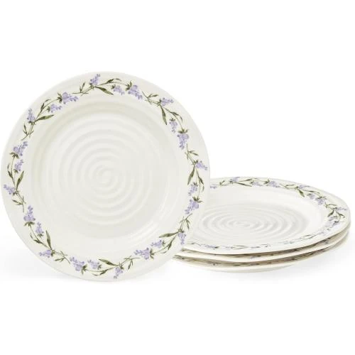 Assiettes plates Lavandula, lot 4, Portmeirion, Sophie Conran - Vue principale