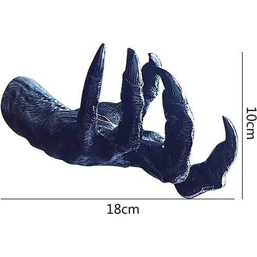 Présentation de Dopa_Basis Statues murales sorcière, décoration Halloween en situation