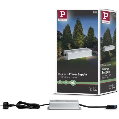 Paulmann Bloc d'alimentation extérieur 150W, 50m, IP67 - Vue principale