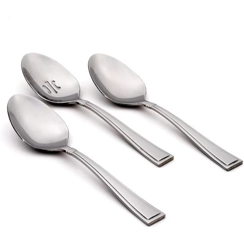 Cuillères Oneida Butler 3 pièces, Acier inoxydable Argent - Vue principale